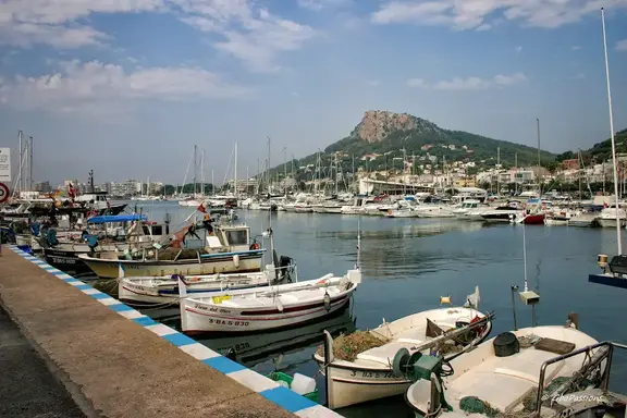 Photo : Espagne la Costa-Brava -  Le port d'Estartit