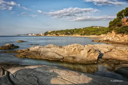 Photo : Carnets de Balades -  Rochers prés de Treumal sur la Costa-Brava