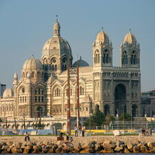 Photo : Marseille Cassis et les-Calanques -  La cathédrale de la Major ou basilique de Sainte-Marie-Majeure.