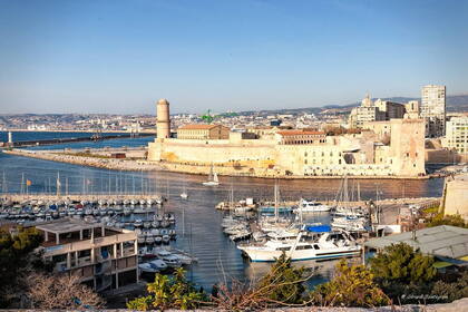 Photo : Carnets de Balades -  Marseille Fort Saint-Jean