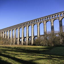 Photo : Carnets de Balades -  L’aqueduc de Roquefavour prés de Ventabren 