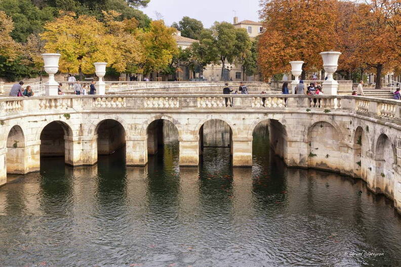 Photo : Carnets de Balades -  Les Jardins de La Fontaine aux couleurs de l'automne