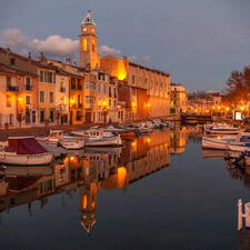 Photo : Les Heures Bleues ou Dorees -  Le canal San Sébastien