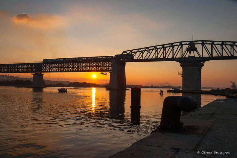 Photo : GBopassions Photos -  Pont  ferroviaire tournant de caronte