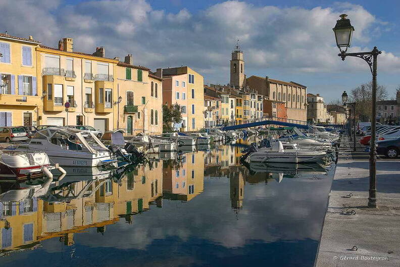 Photo : Martigues en photos -  Martigues le canal San Sébastien