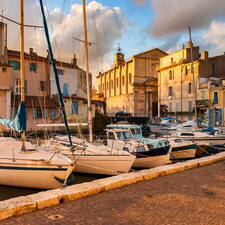 Photo : Martigues en photos -  Couché de soleil sur le miroir aux oiseaux