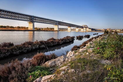 Photo : GBopassions Photos -  Pont ferroviaire de Caronte treillis