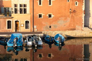 Photo : Martigues en photos -  Reflets sur le canal de baussenge à martigues