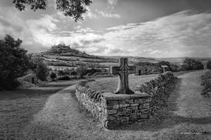 Photo : Paysages en Noir & Blanc -  Les chemins et la croix