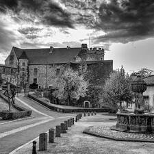 Photo : Paysages en Noir & Blanc -  Saint Saturnin le chateau